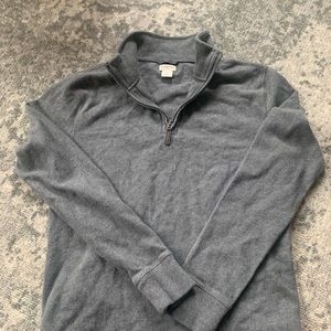 Crewcuts Kids' half-zip cotton popover shirt